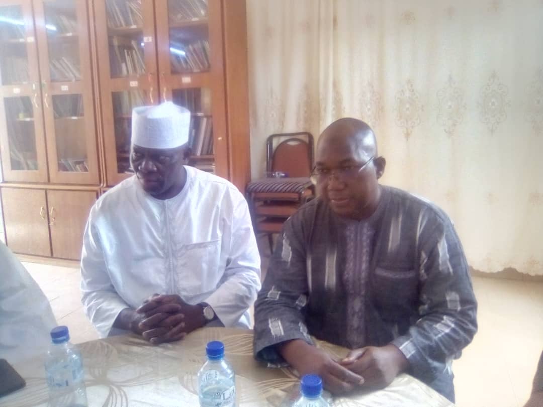 Visite de courtoisie du Président de la communauté musulmane du Burkina, El hadj Moussa KOUANDA au CERFI