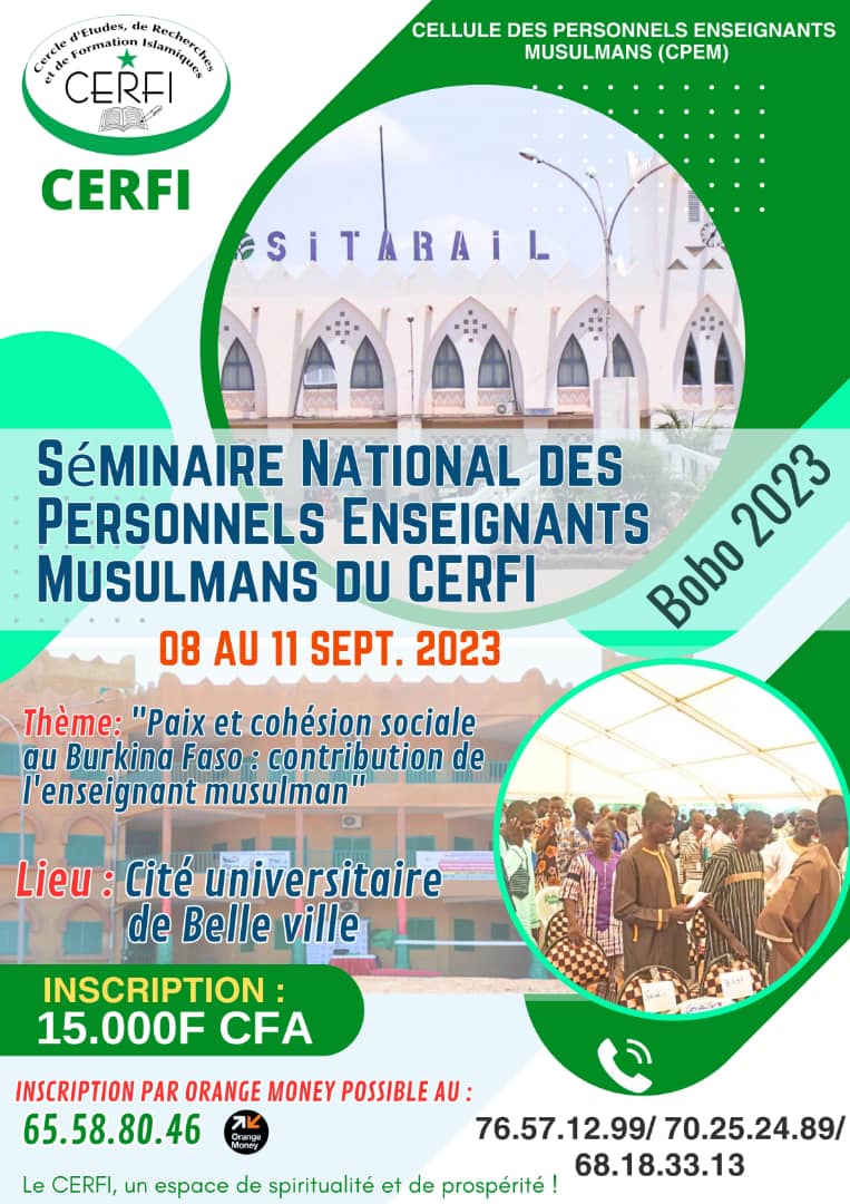 CPEM : Séminaire national des personnels enseignants musulmans