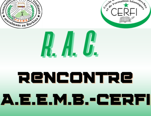 R.A.C : Communiqué de presse